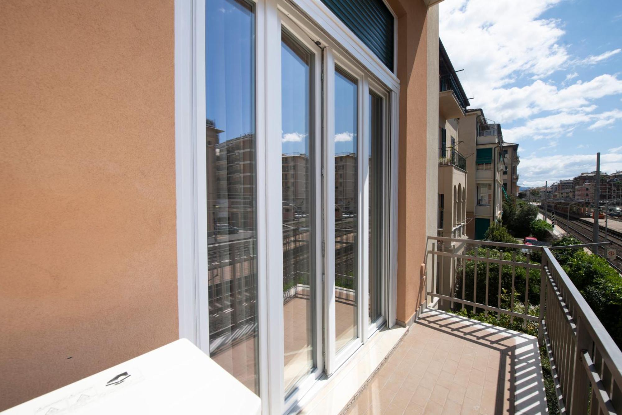 243B - Appartamento Mignon - Sara Home Chiavari, 200Metri Dal Mare Kültér fotó